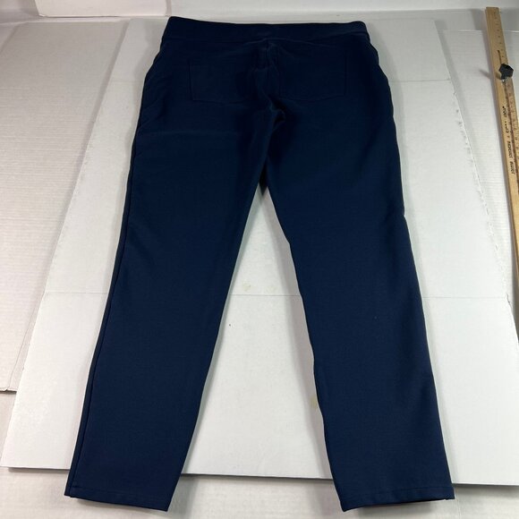 Spanx Pants Women's 36x27* Ponte Slim Straight High Rise Blue Stretch Tag XXL - Picture 10 of 16